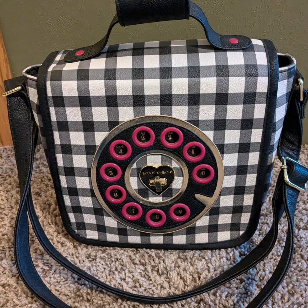 Betsey Johnson Telephone Purse - image 2
